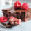 Raspberry Spiked Chocolate Brownie